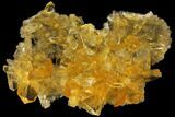 Selenite Crystal Cluster (Fluorescent) - Peru #108623-1